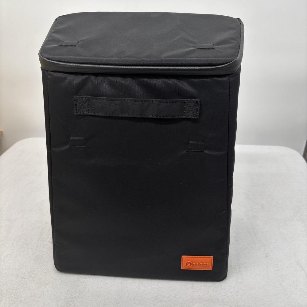 Stitch Golf Birdie Bag Insulated 18 Can Magnetic Cooler Insert Black